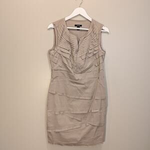 Alfani Sleeveless Sheath Dress Bandage Business Casual Brunch Church - Size 8